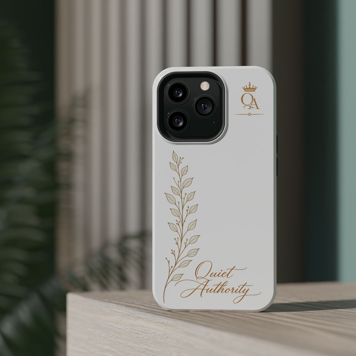 Quiet Authority™ Magnetic Impact-Resistant Phone Case