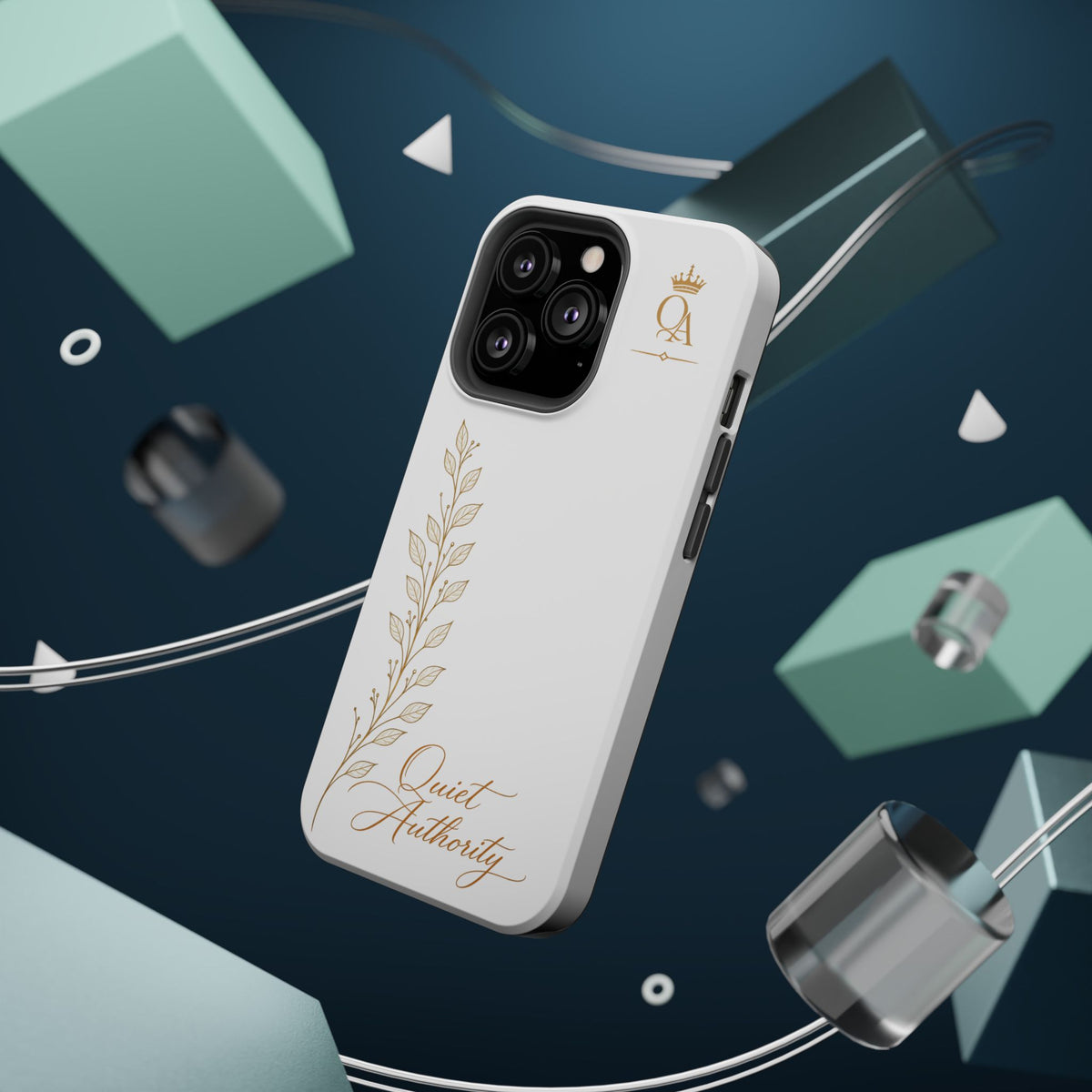 Quiet Authority™ Magnetic Impact-Resistant Phone Case