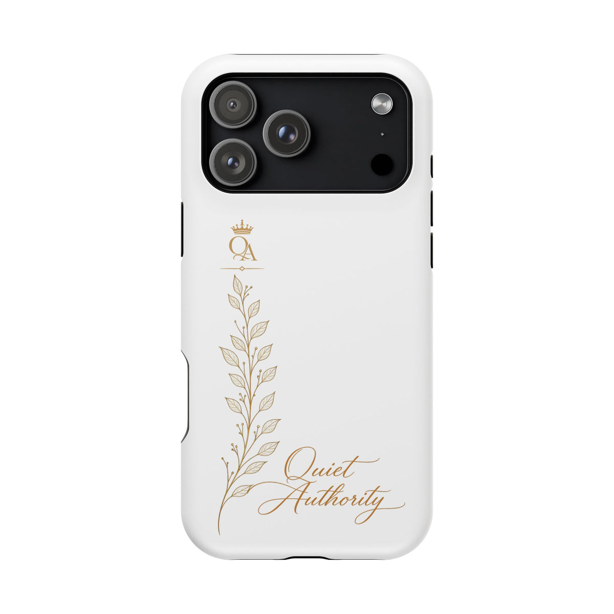 Quiet Authority™ Magnetic Impact-Resistant Phone Case