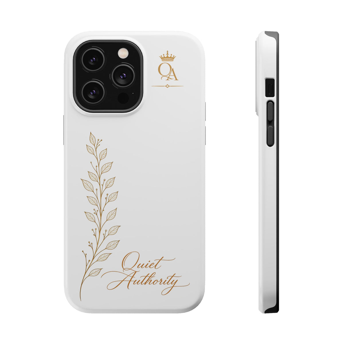 Quiet Authority™ Magnetic Impact-Resistant Phone Case