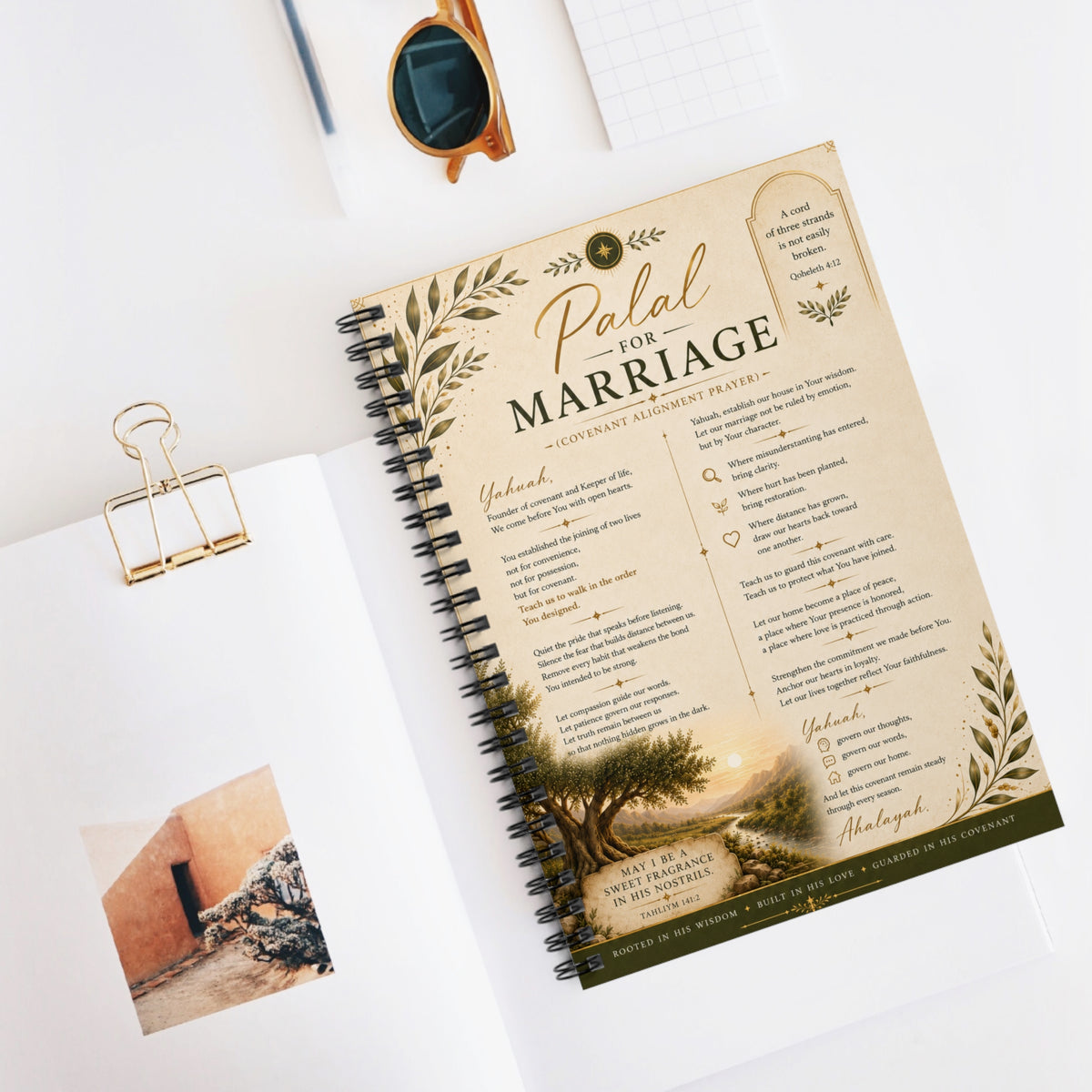 Palal for Marriage Spiral Notebook