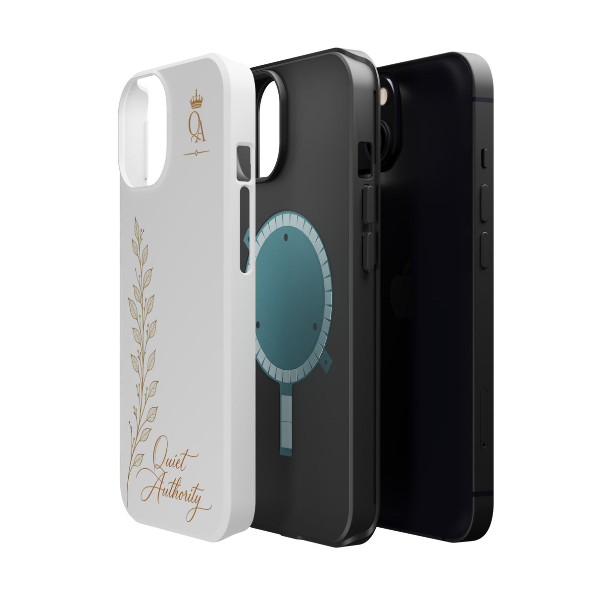 Quiet Authority™ Magnetic Impact-Resistant Phone Case