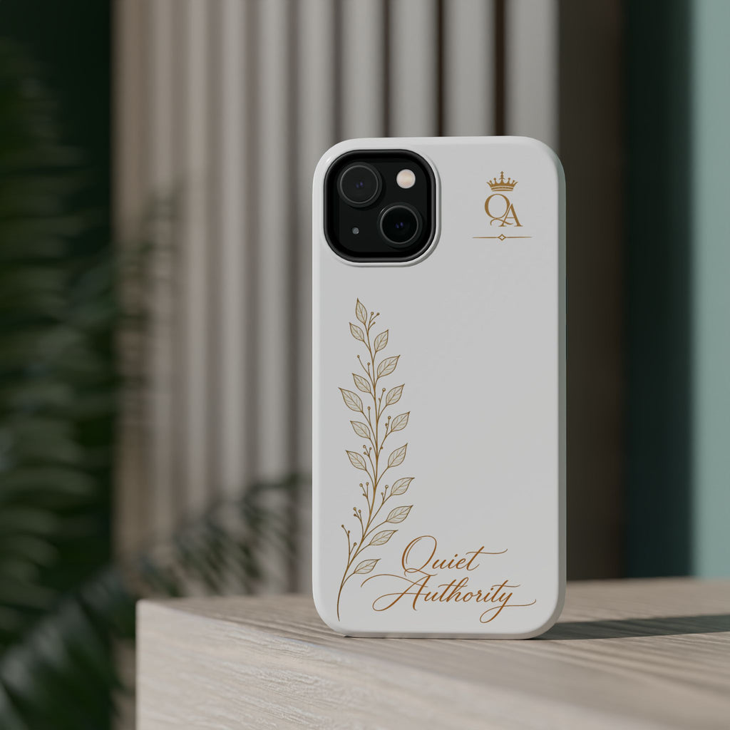 Quiet Authority™ Magnetic Impact-Resistant Phone Case