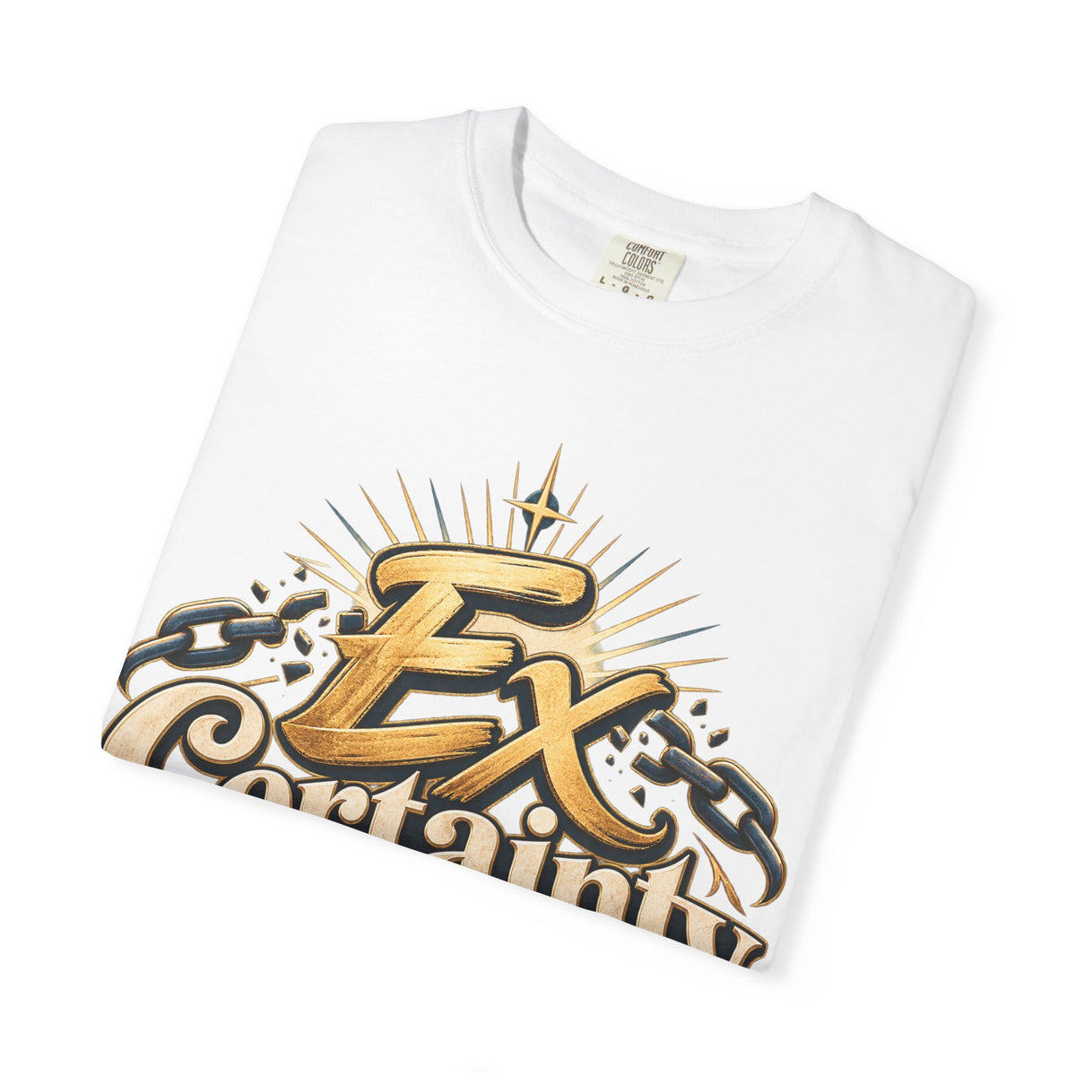 Ex Certainty Addict - Unisex Garment-Dyed T-shirt