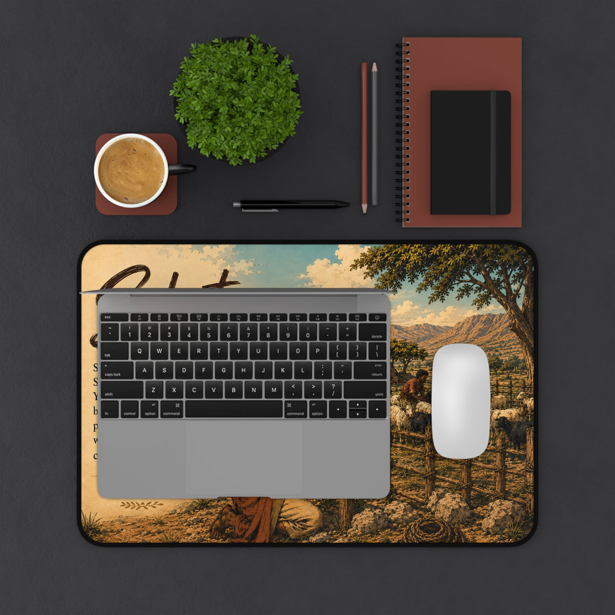 Tamim Desk Mat — Whole, Undivided, Governed