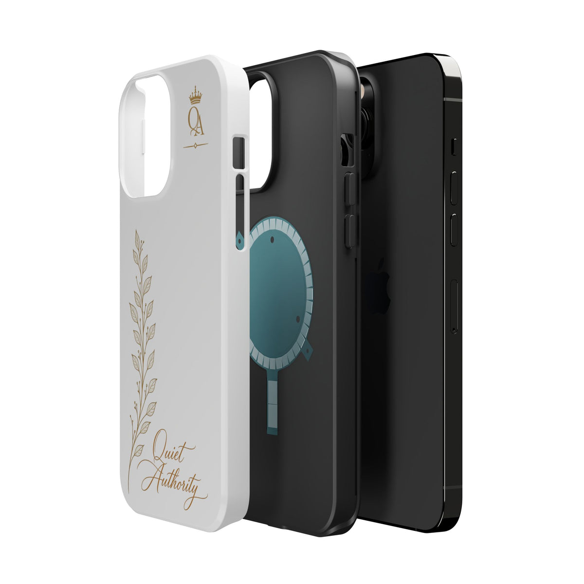 Quiet Authority™ Magnetic Impact-Resistant Phone Case