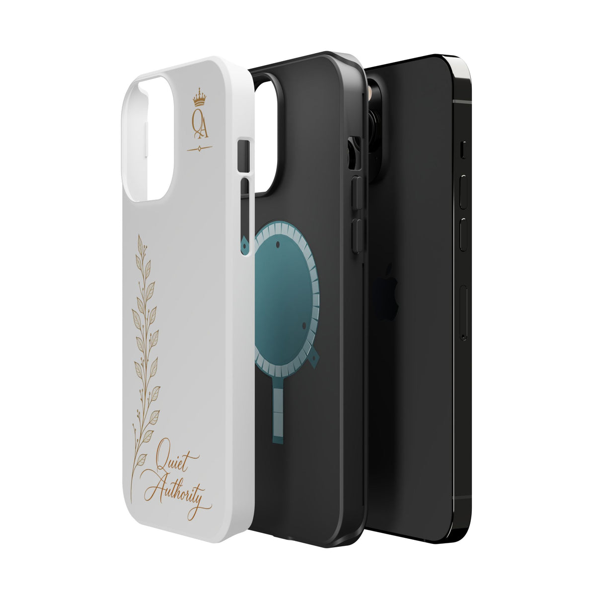 Quiet Authority™ Magnetic Impact-Resistant Phone Case