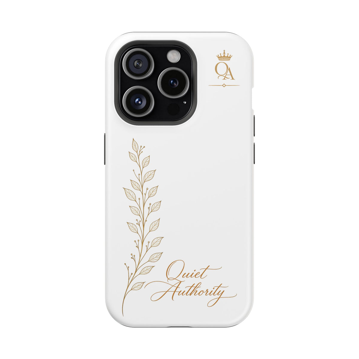 Quiet Authority™ Magnetic Impact-Resistant Phone Case
