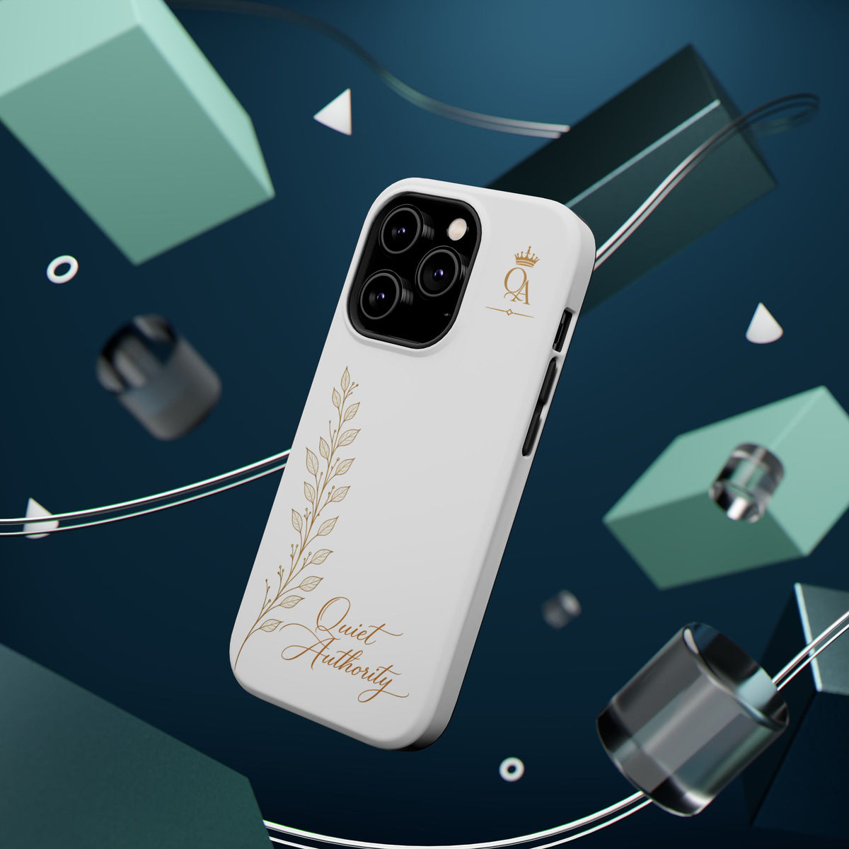 Quiet Authority™ Magnetic Impact-Resistant Phone Case
