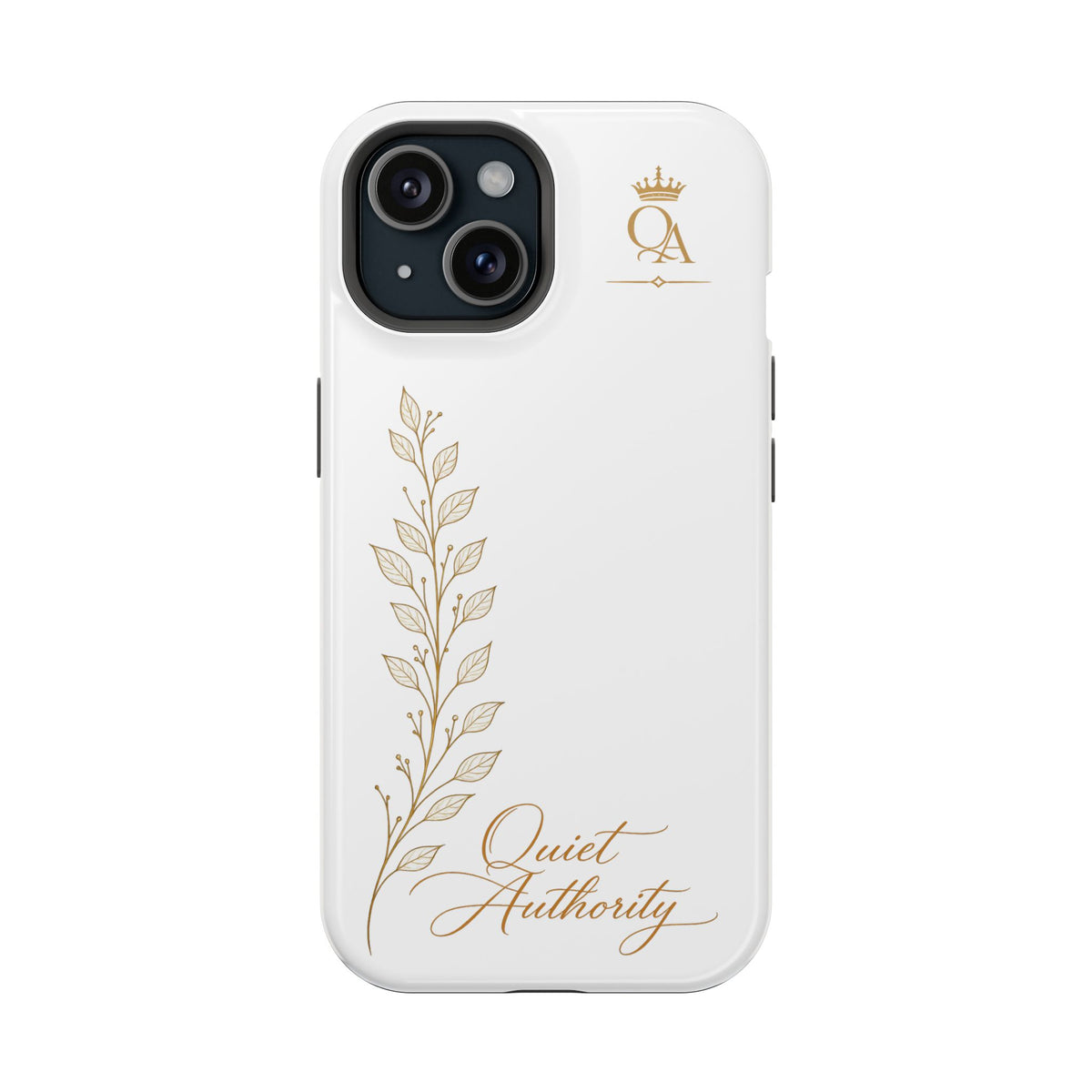 Quiet Authority™ Magnetic Impact-Resistant Phone Case