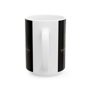 Yahuah Reigns — “He Sits on the Throne of My Heart” Mug