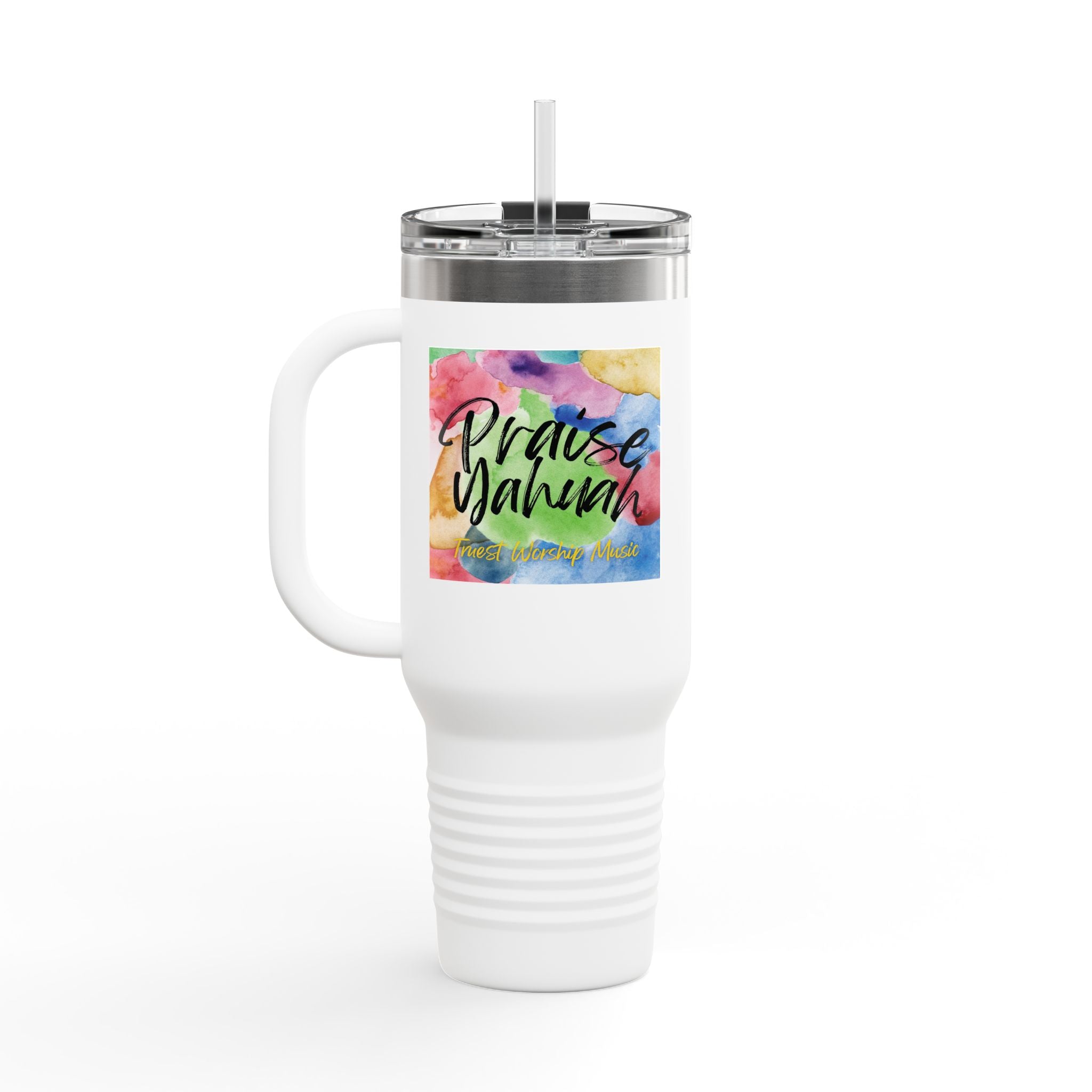 Praise Yahuah 40oz Insulated Travel Mug