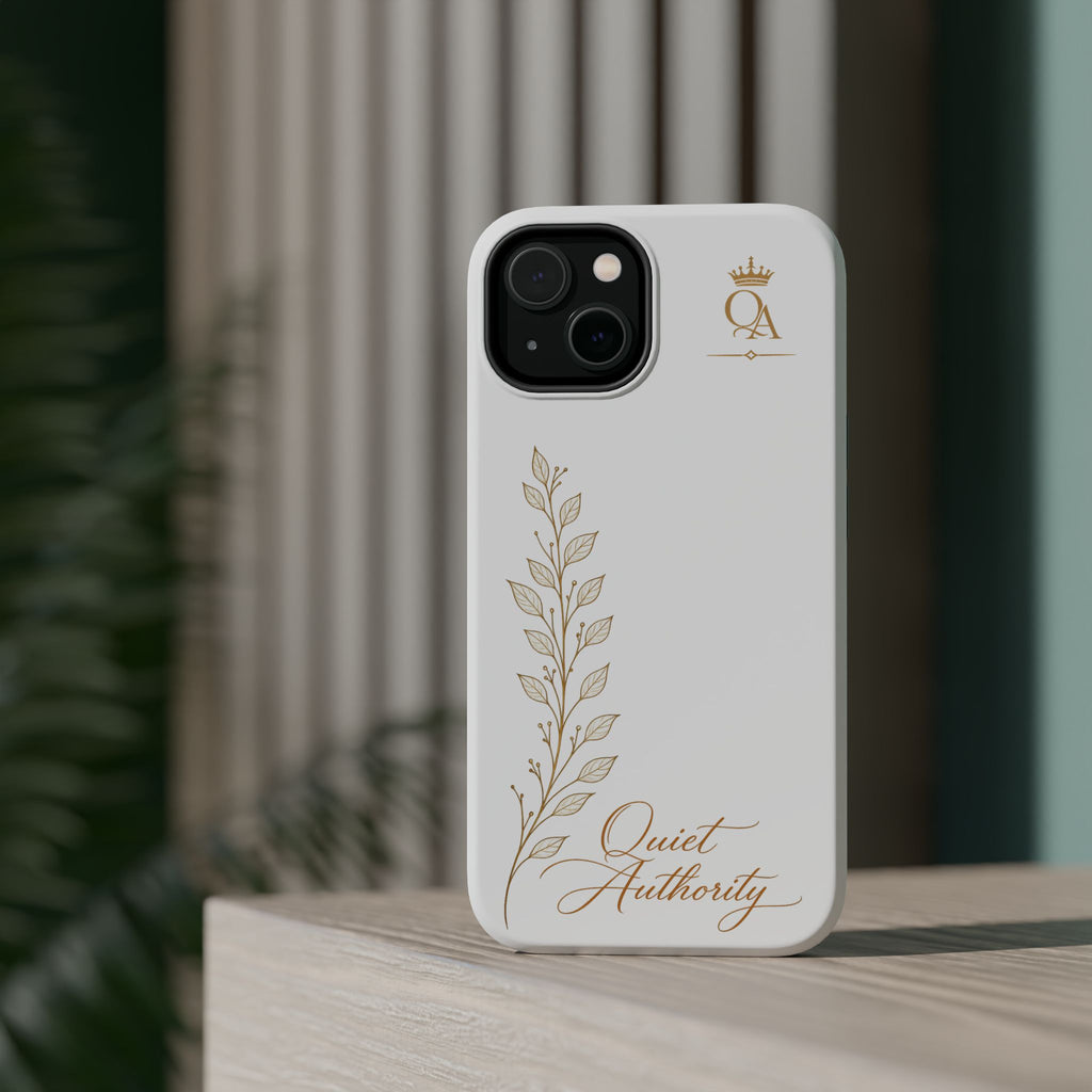 Quiet Authority™ Magnetic Impact-Resistant Phone Case
