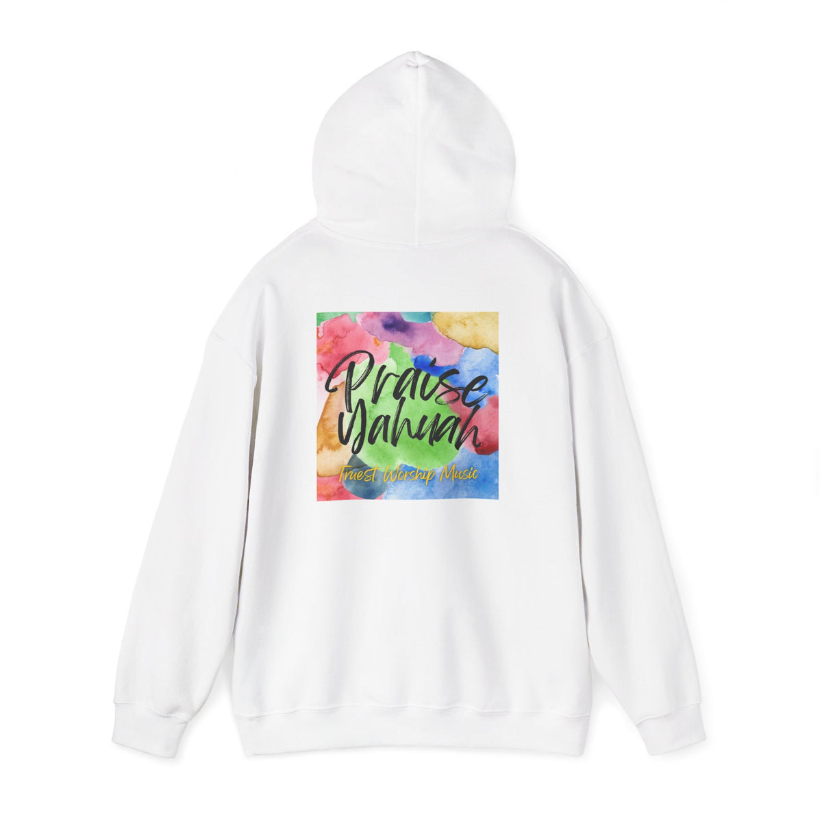 Praise Yahuah Hoodie artwork detail