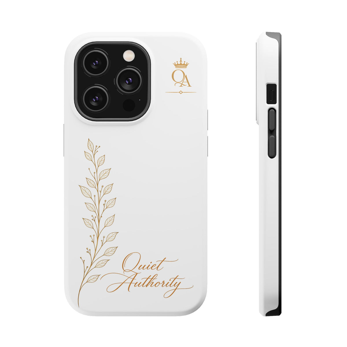 Quiet Authority™ Magnetic Impact-Resistant Phone Case
