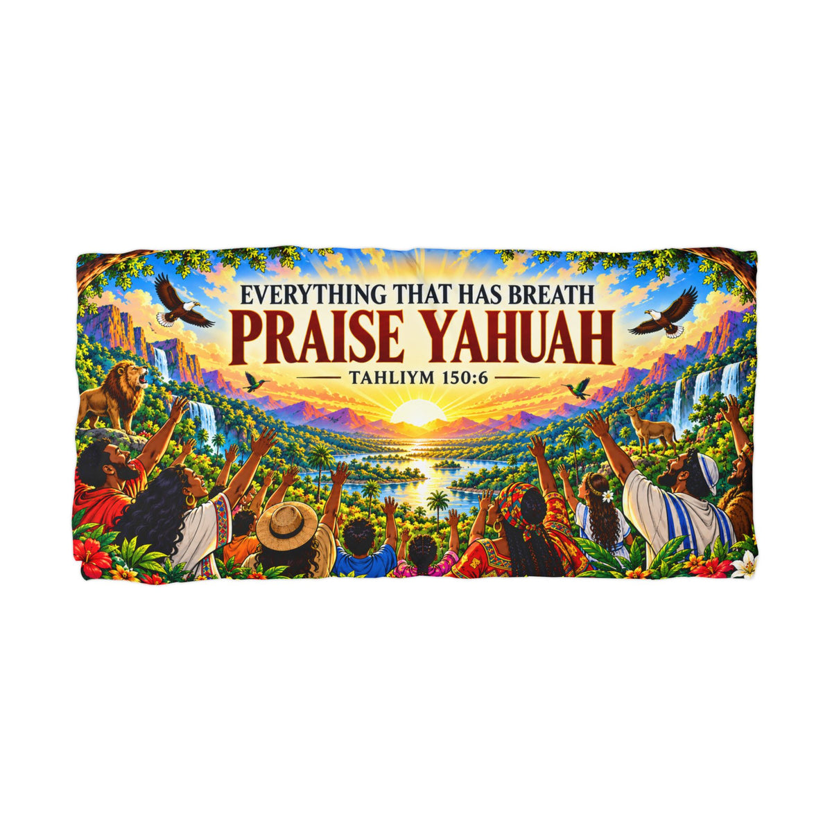 Everything That Has Breath Praise Yahuah Microfiber Pillowcase