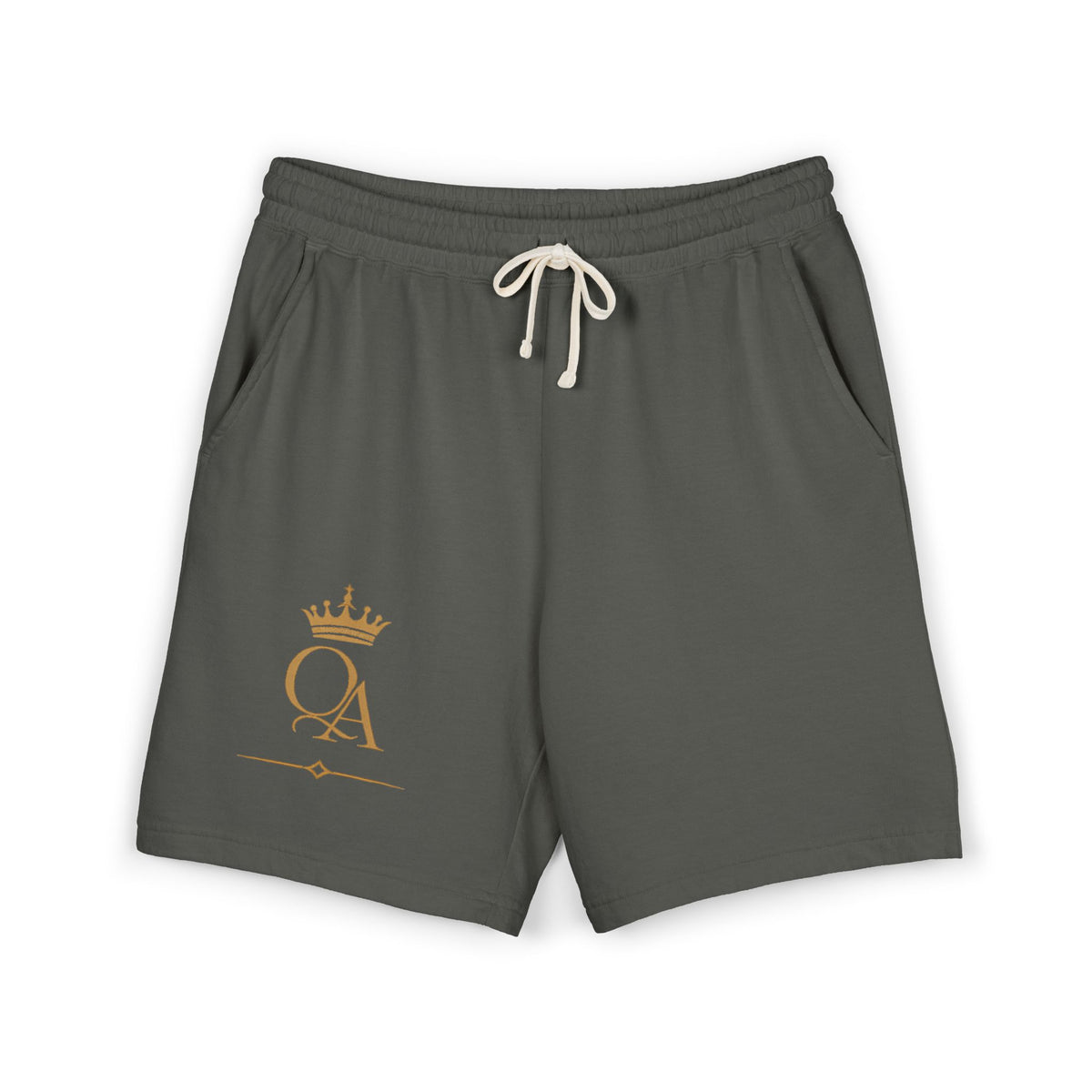 Unisex Quiet Authority™ Garment-Dyed Fleece Sweat Shorts
