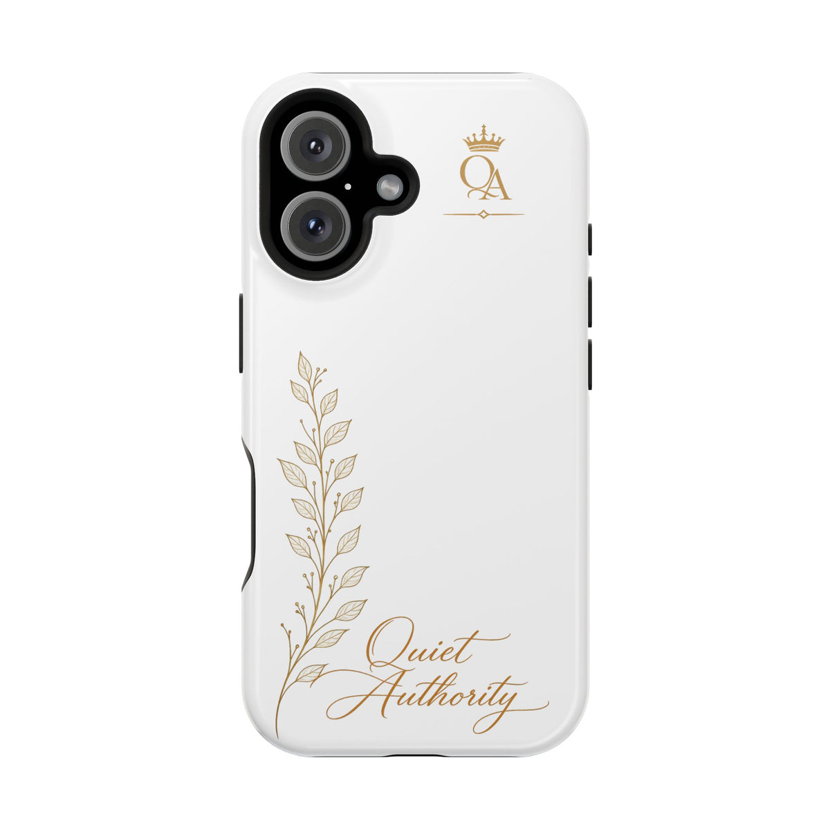 Quiet Authority™ Magnetic Impact-Resistant Phone Case