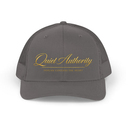 Quiet Authority Trucker Hat – Yahuah Governs the Heart