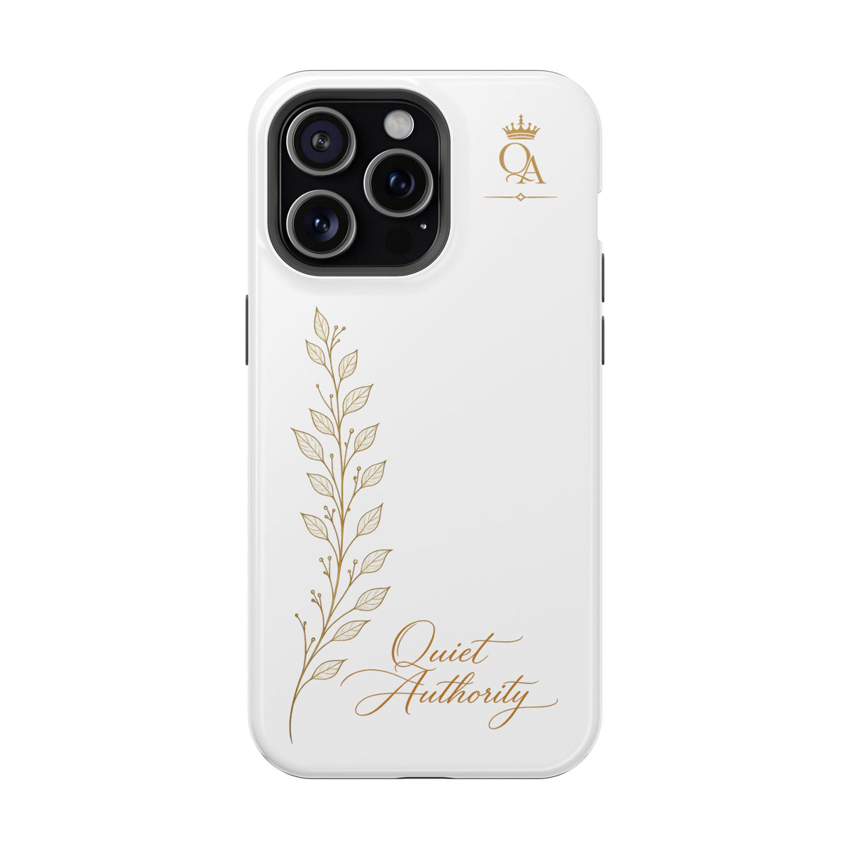Quiet Authority™ Magnetic Impact-Resistant Phone Case