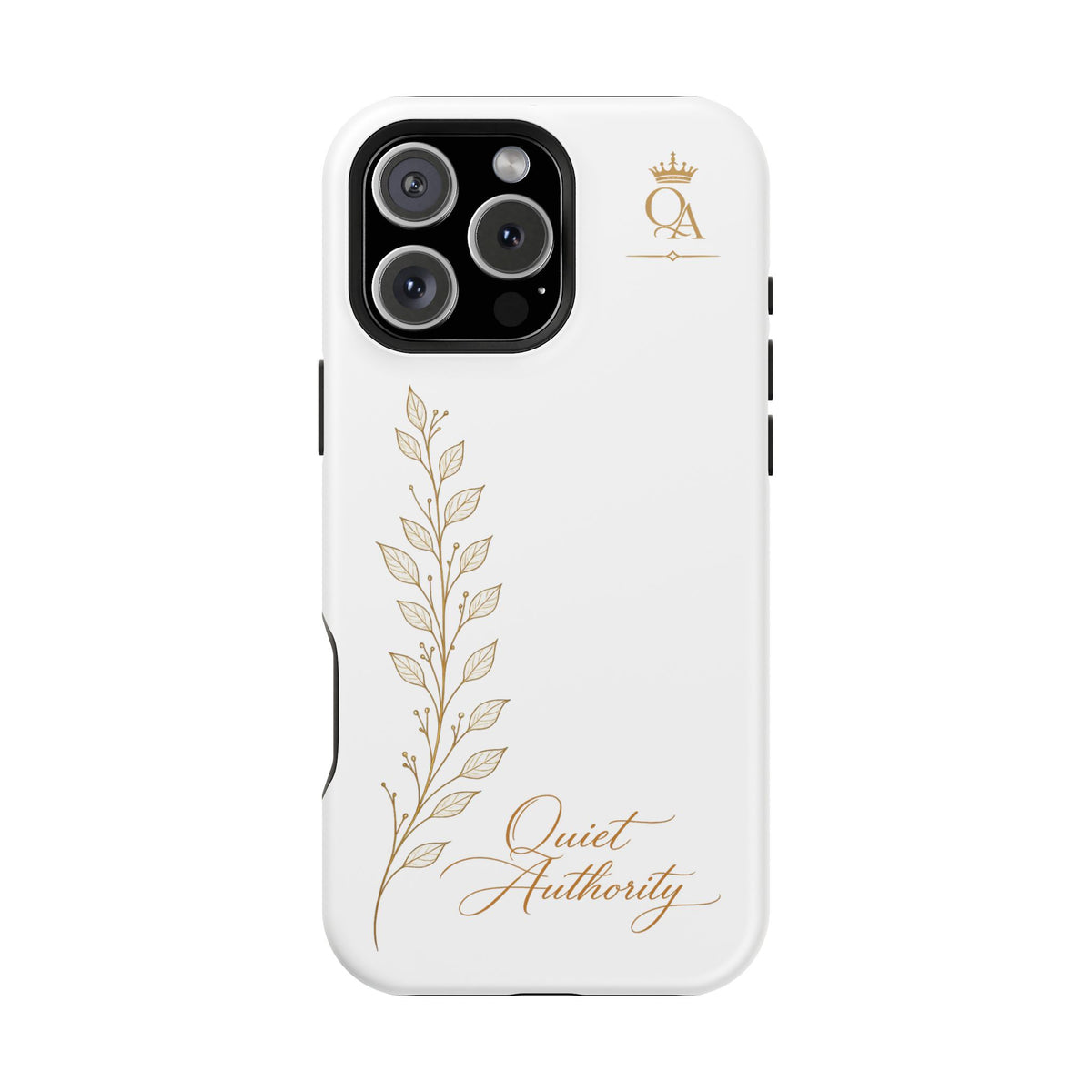 Quiet Authority™ Magnetic Impact-Resistant Phone Case