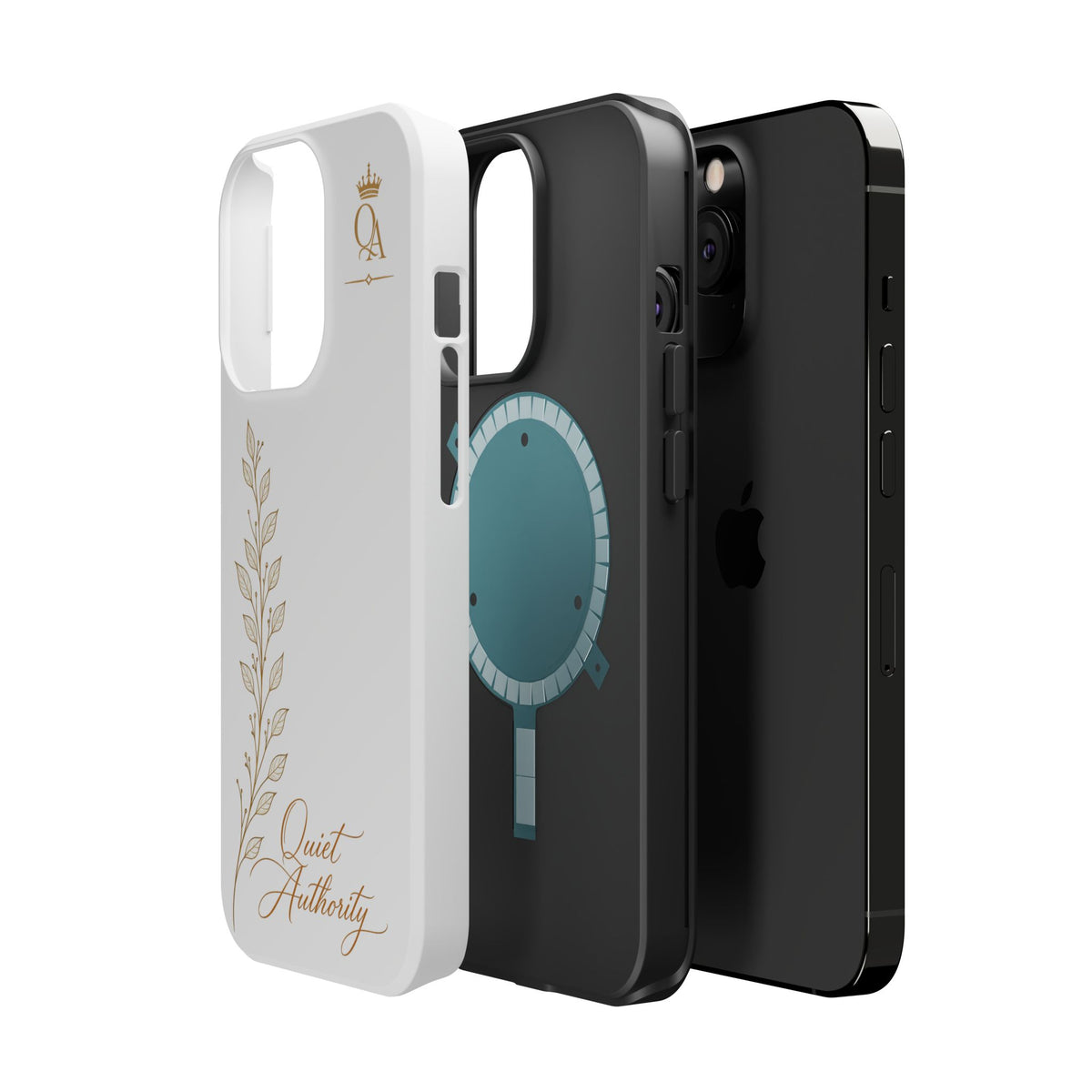 Quiet Authority™ Magnetic Impact-Resistant Phone Case