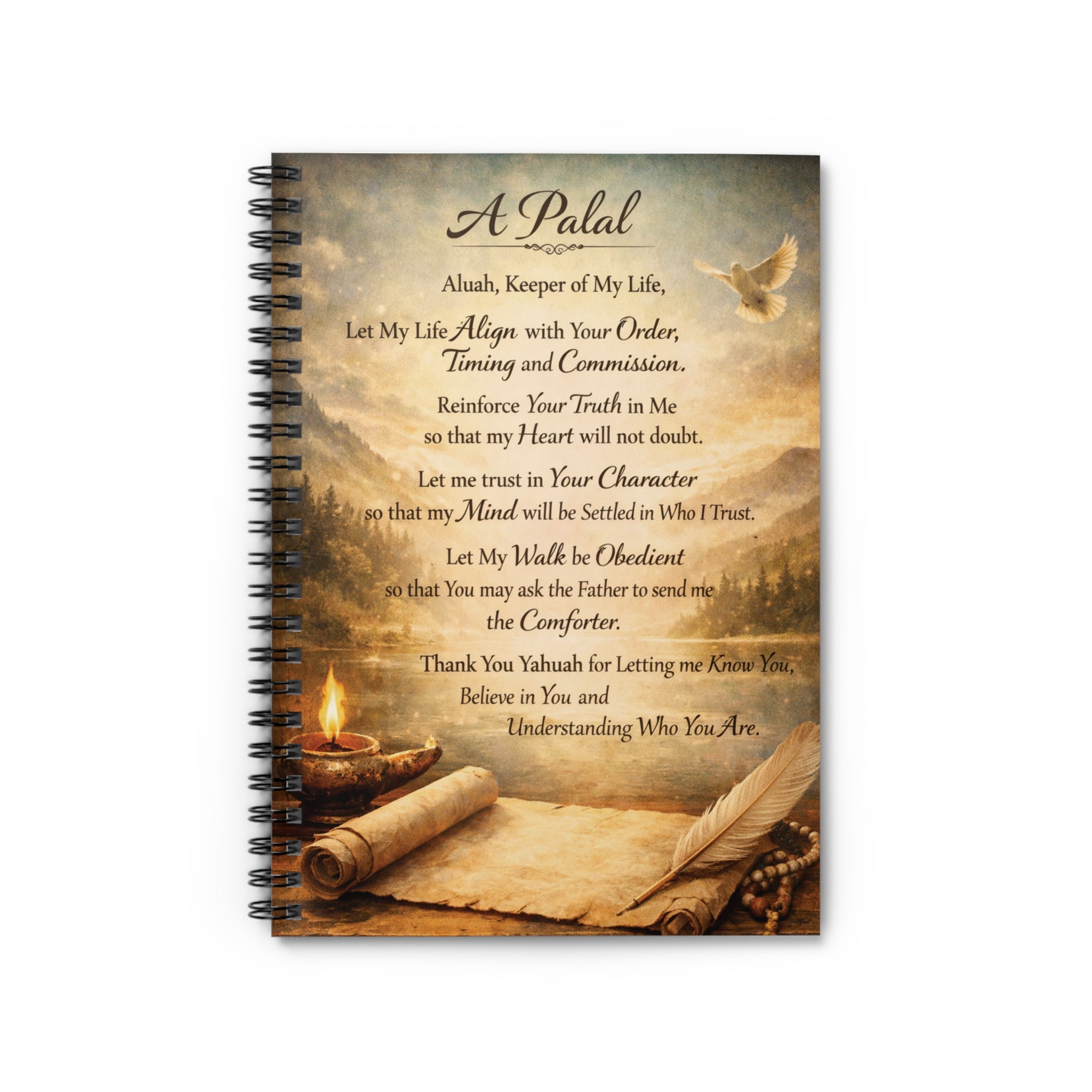 “A Palal” Spiral Notebook