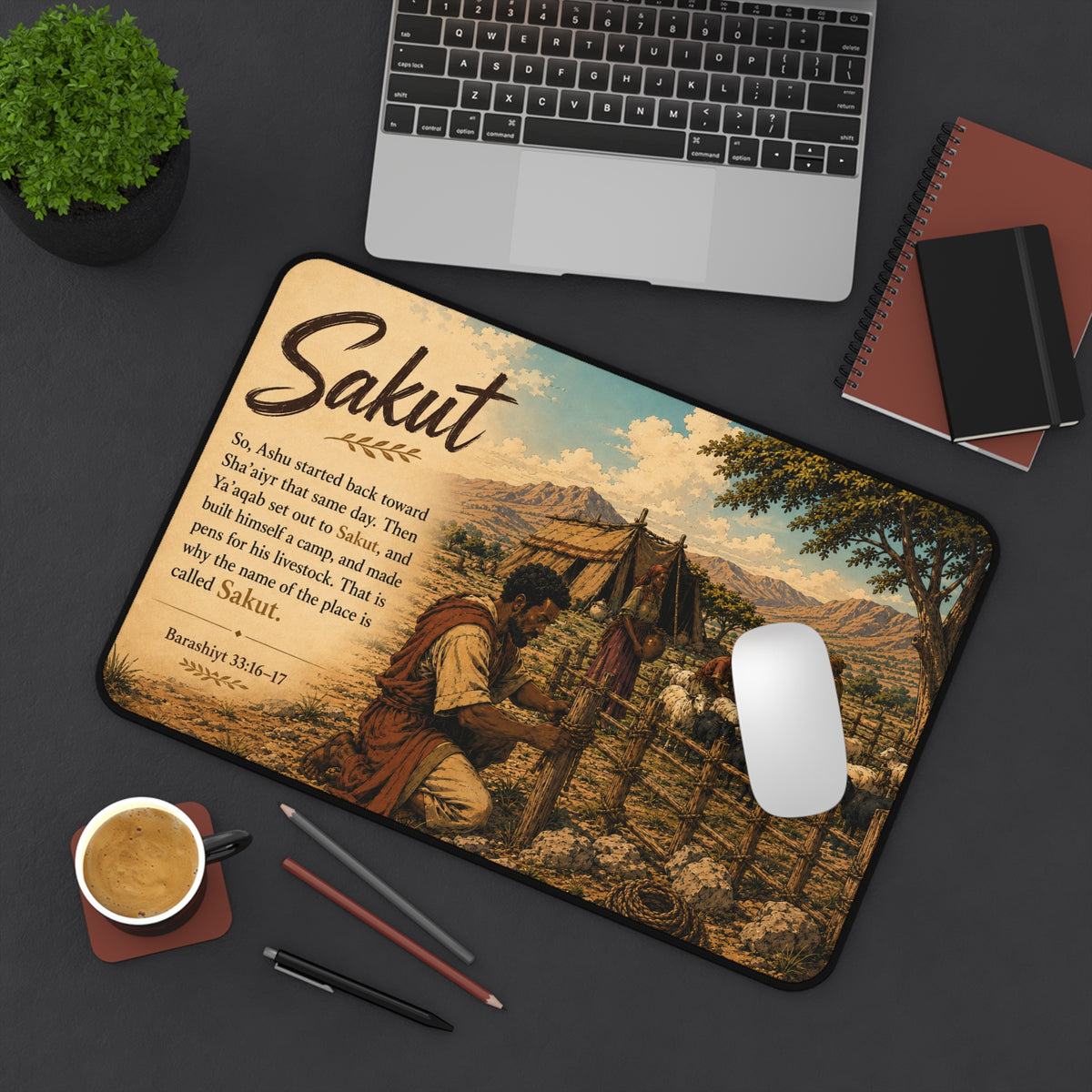 Tamim Desk Mat — Whole, Undivided, Governed