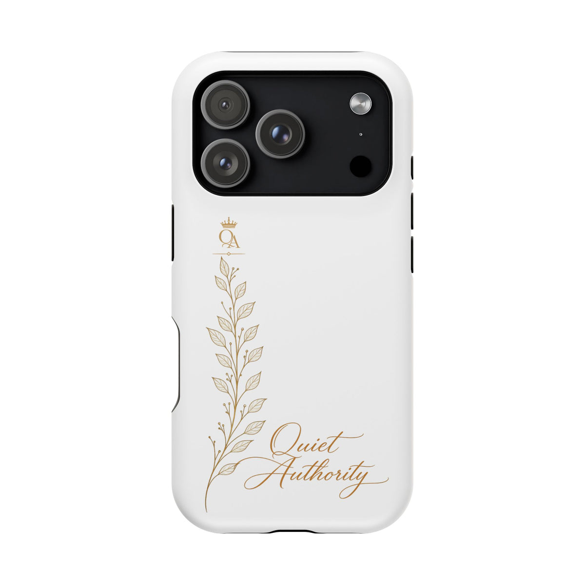 Quiet Authority™ Magnetic Impact-Resistant Phone Case