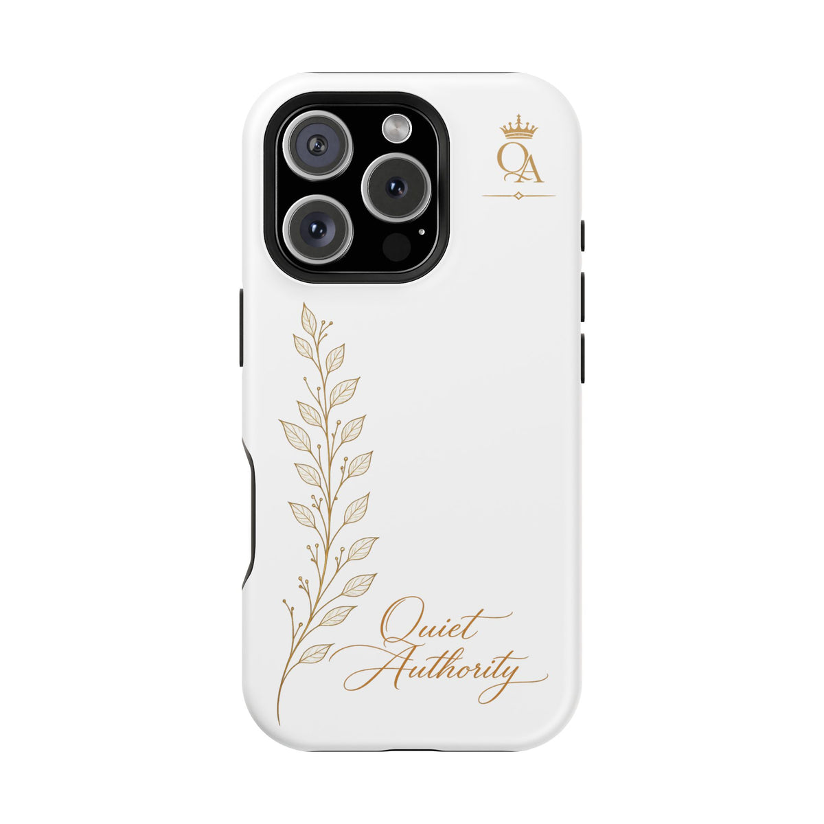 Quiet Authority™ Magnetic Impact-Resistant Phone Case