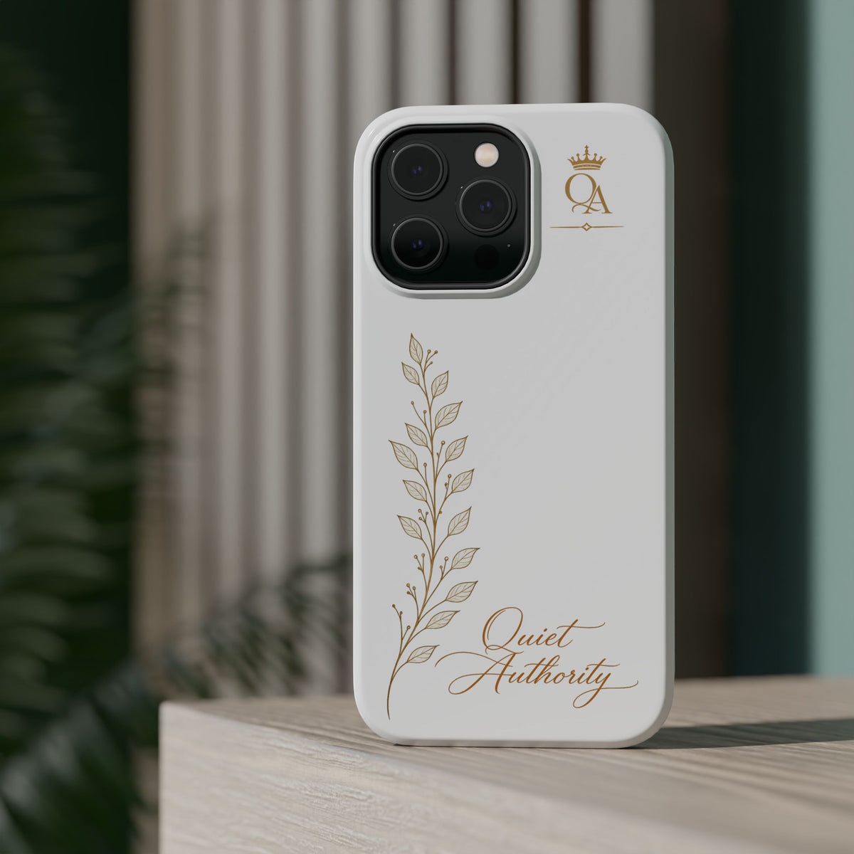 Quiet Authority™ Magnetic Impact-Resistant Phone Case