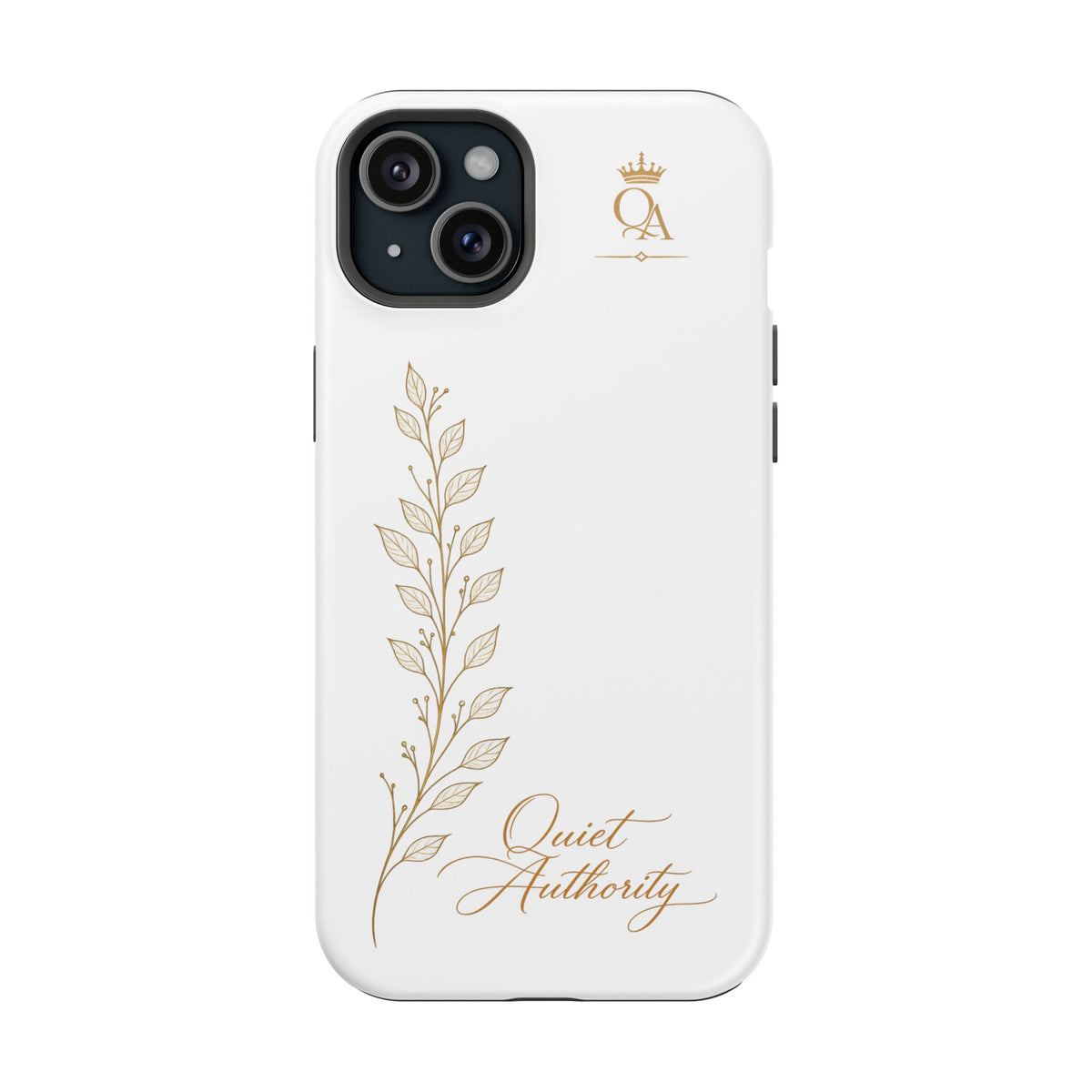 Quiet Authority™ Magnetic Impact-Resistant Phone Case