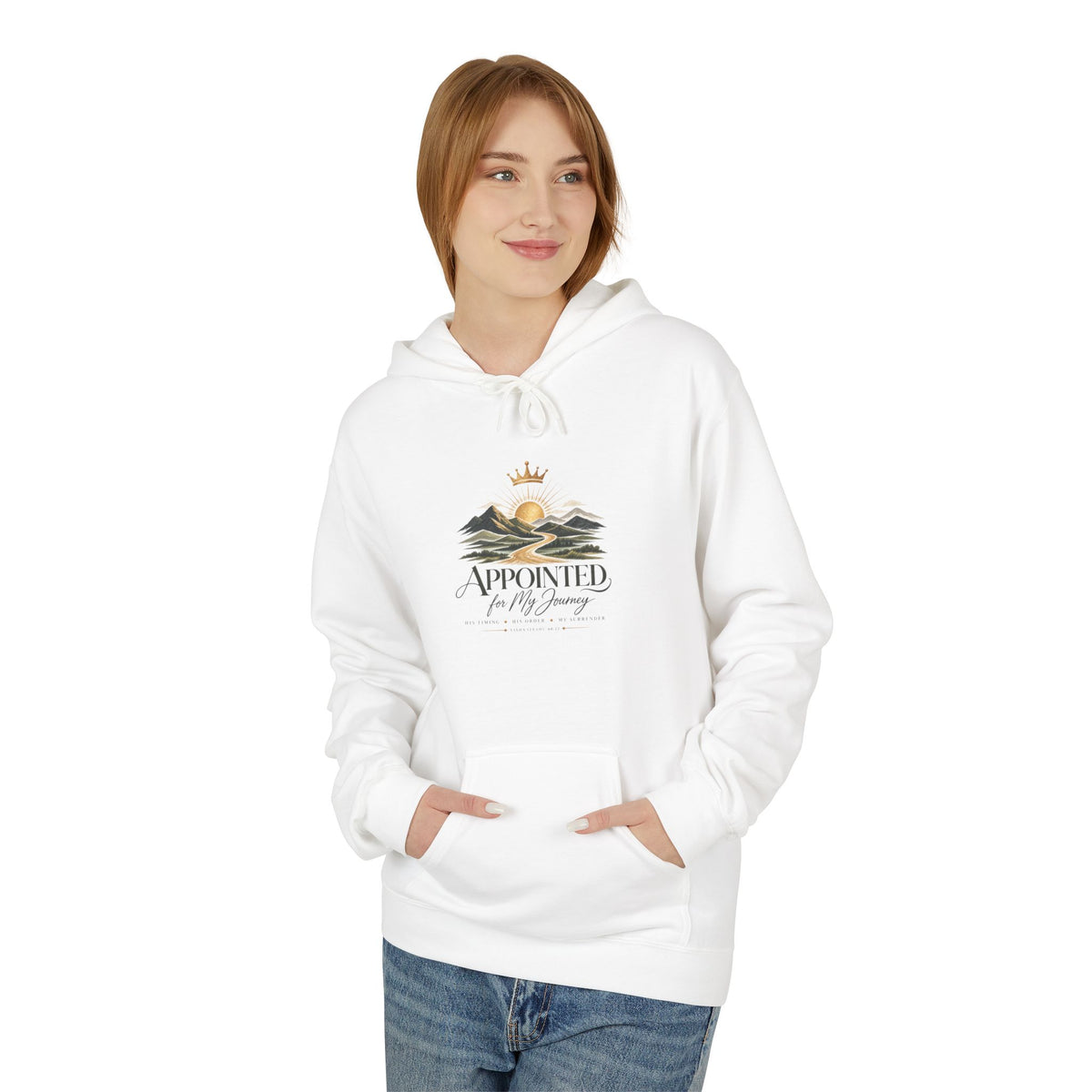 Appointed for My Journey — Midweight Softstyle Fleece Hoodie