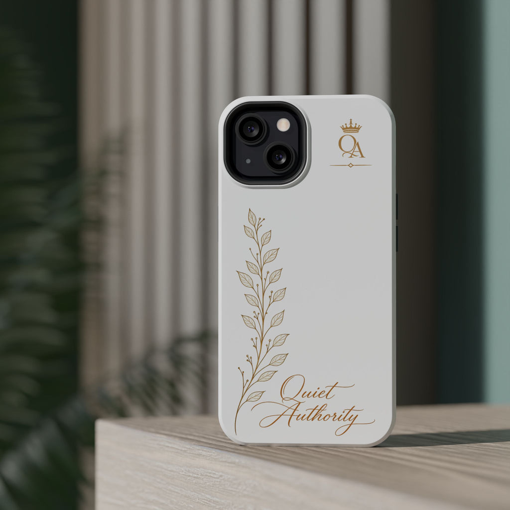 Quiet Authority™ Magnetic Impact-Resistant Phone Case