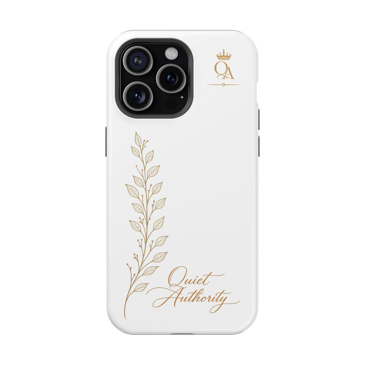 Quiet Authority™ Magnetic Impact-Resistant Phone Case