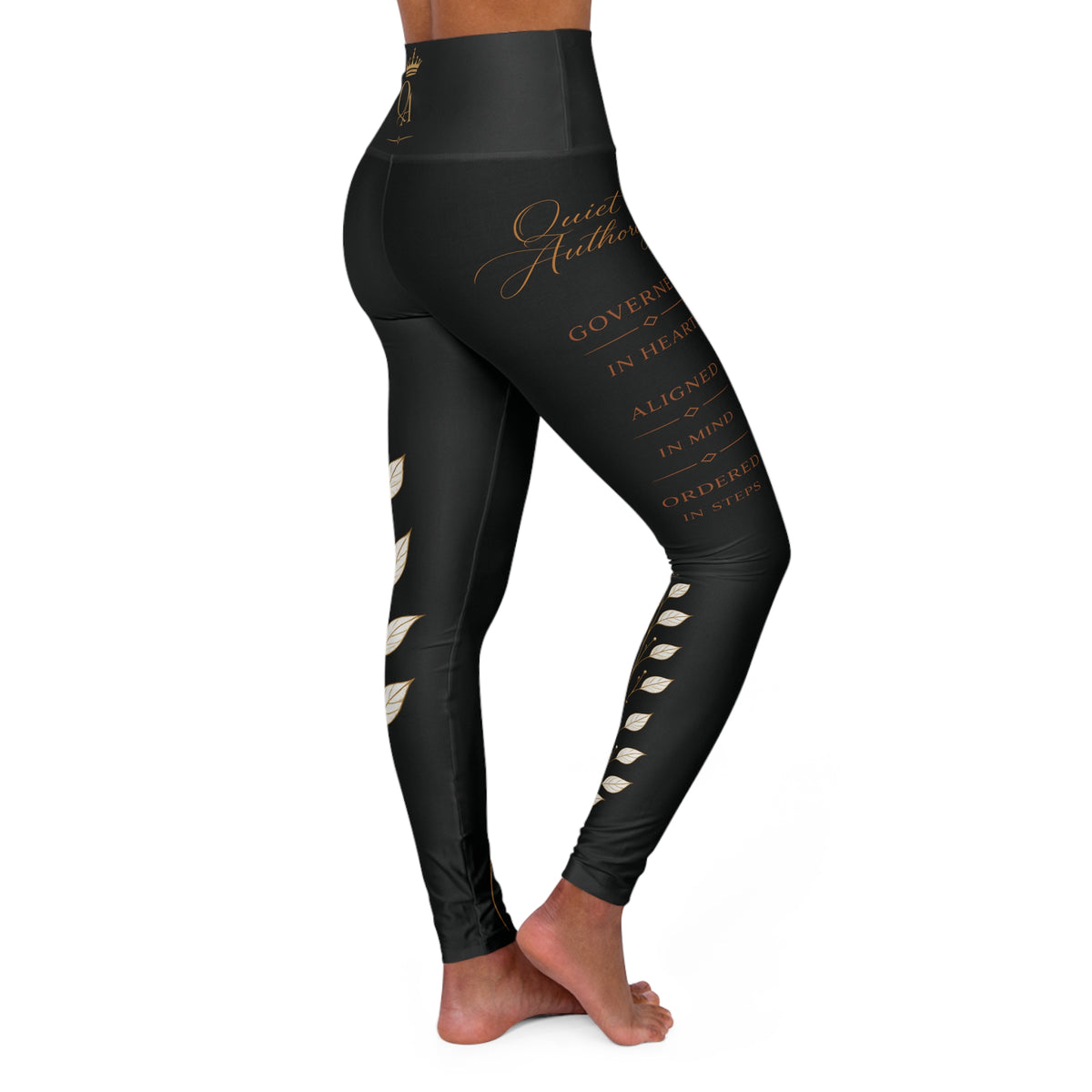 Quiet Authority™ High-Waisted Yoga Leggings