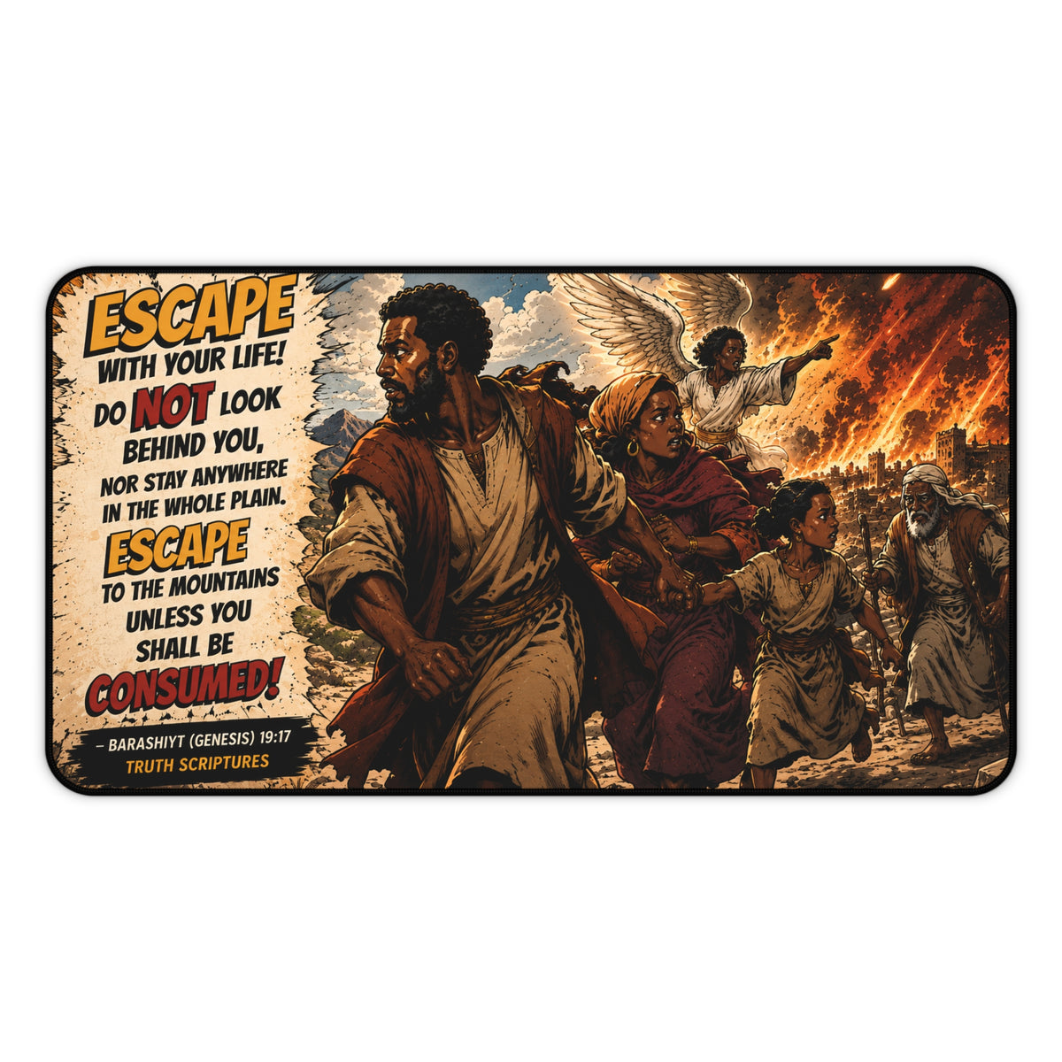 Tamim Desk Mat — Whole, Undivided, Governed
