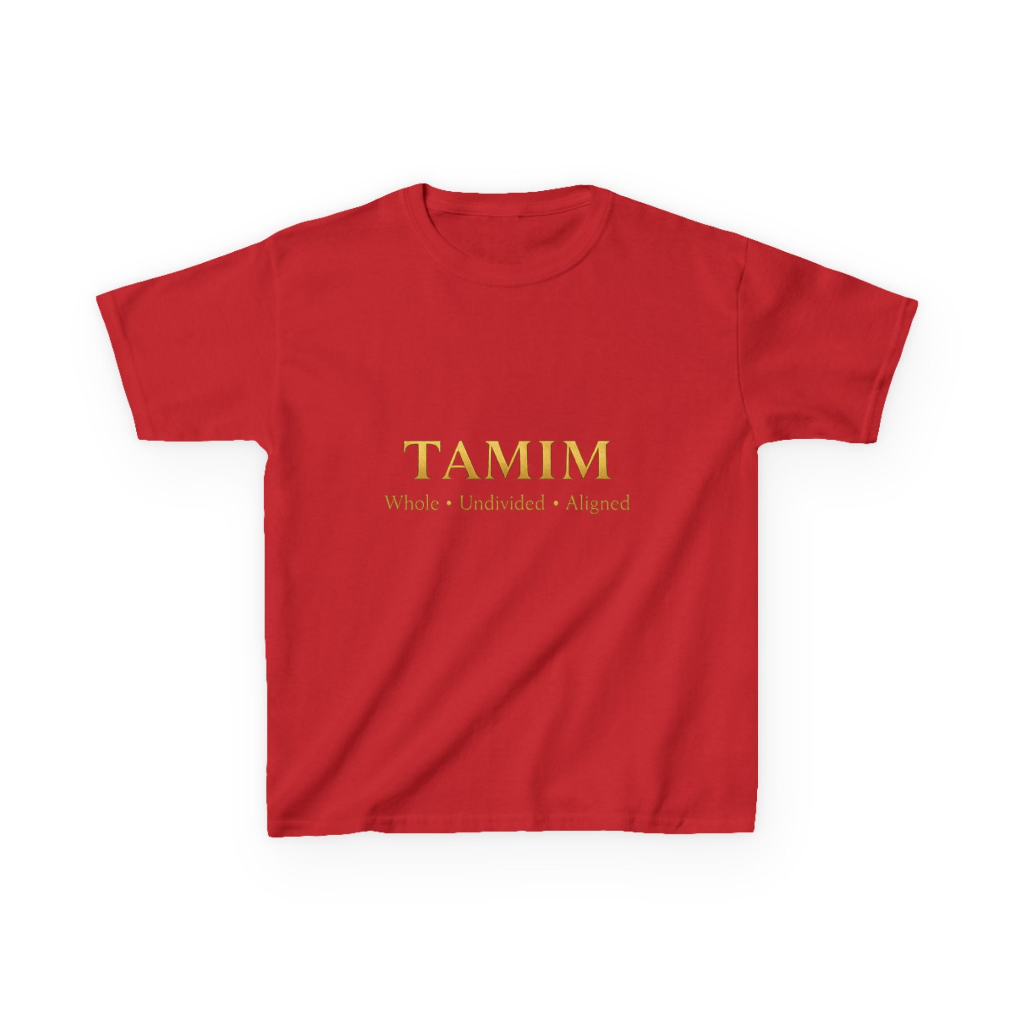 Tamim Kids Tee — Whole • Undivided • Aligned