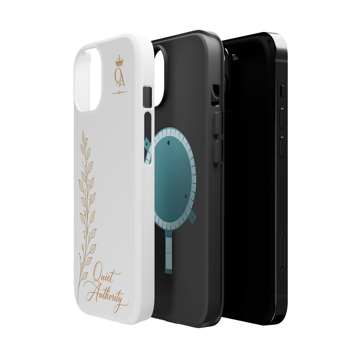 Quiet Authority™ Magnetic Impact-Resistant Phone Case