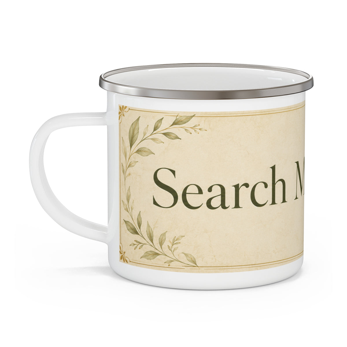 Search Me, Yahuah Enamel Camping Mug