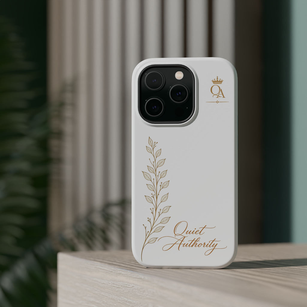 Quiet Authority™ Magnetic Impact-Resistant Phone Case