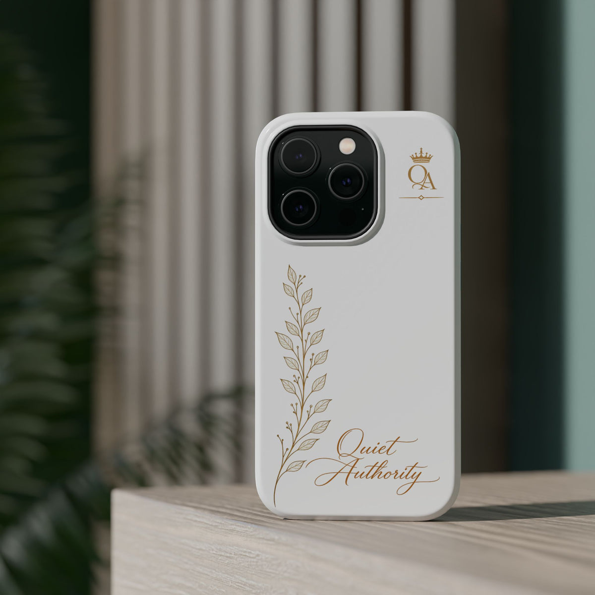 Quiet Authority™ Magnetic Impact-Resistant Phone Case