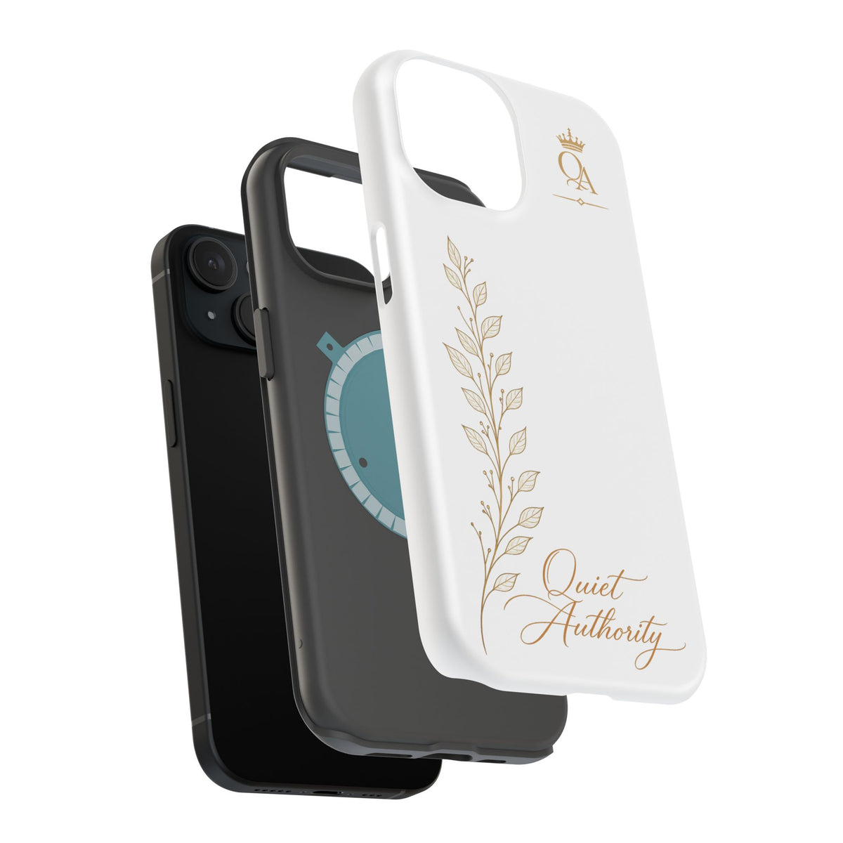 Quiet Authority™ Magnetic Impact-Resistant Phone Case