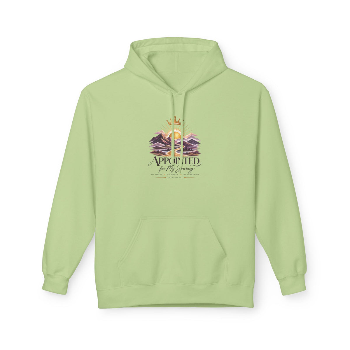 Appointed for My Journey — Midweight Softstyle Fleece Hoodie