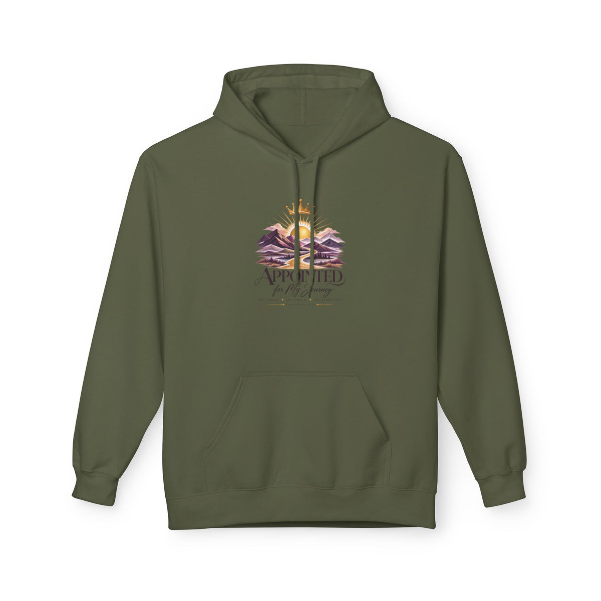 Appointed for My Journey — Midweight Softstyle Fleece Hoodie