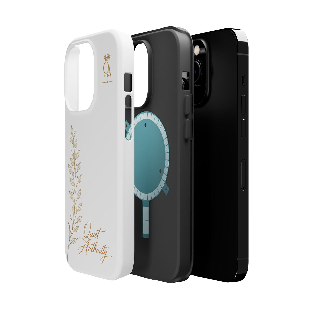 Quiet Authority™ Magnetic Impact-Resistant Phone Case