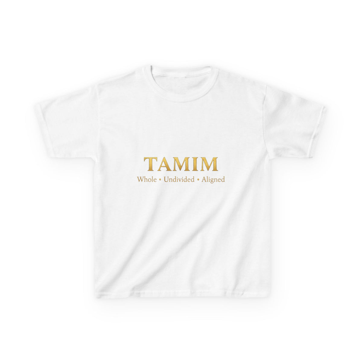 Tamim Kids Tee — Whole • Undivided • Aligned