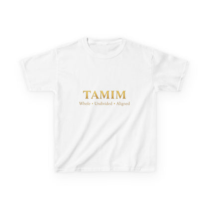 Tamim Kids Tee — Whole • Undivided • Aligned
