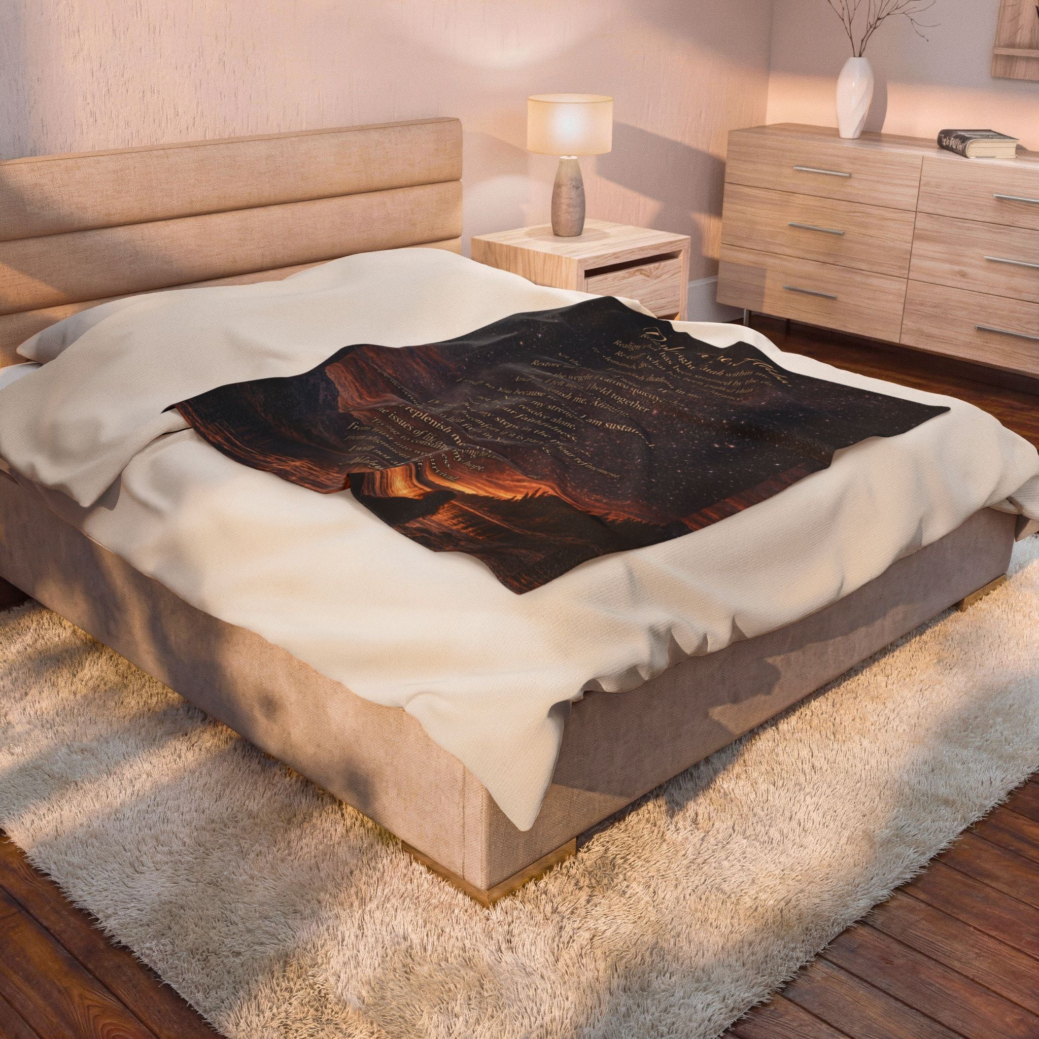 Replenish Me, Ahba – Velveteen Prayer Blanket