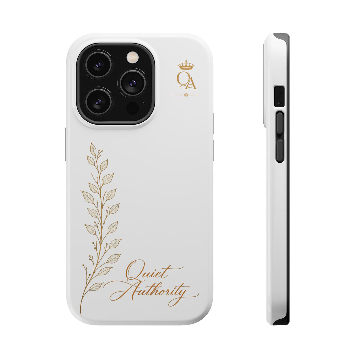 Quiet Authority™ Magnetic Impact-Resistant Phone Case